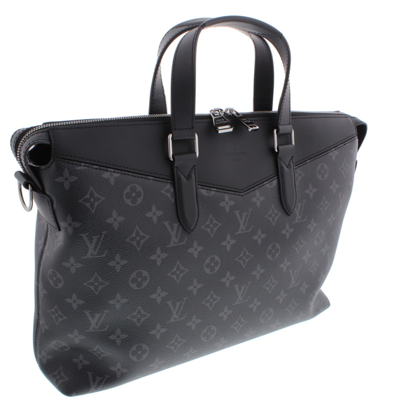 Louis Vuitton Monogram Eclipse Briefcase Explorer Black - Picture 7 of 7